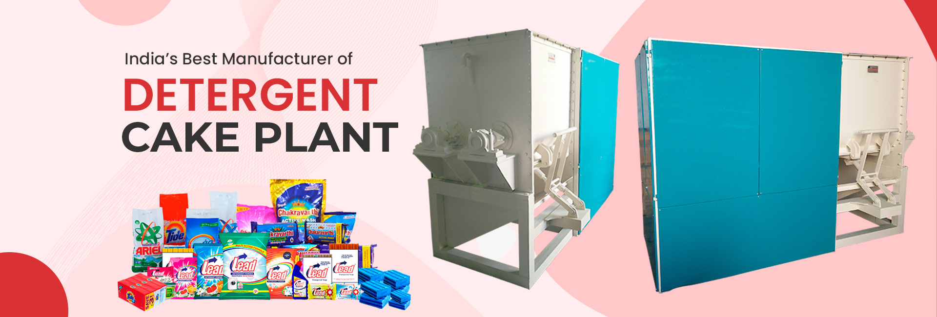 Detergent Cake Plant Manufacturer