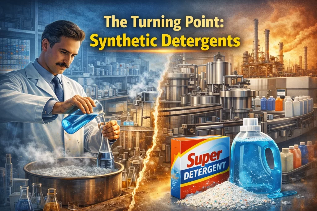 The Turning Point: Synthetic Detergents