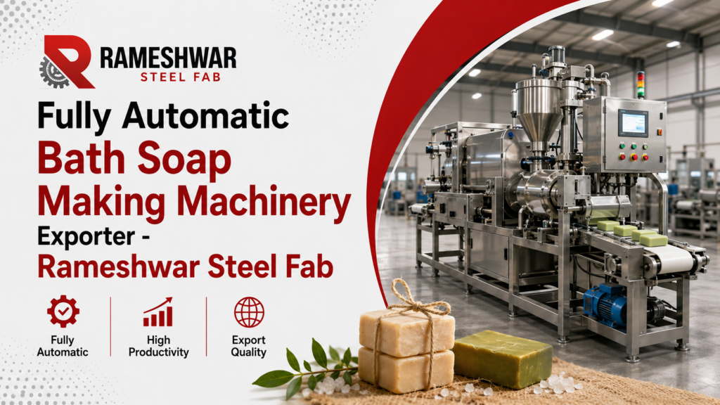 Fully Automatic Bath Soap Making Machine