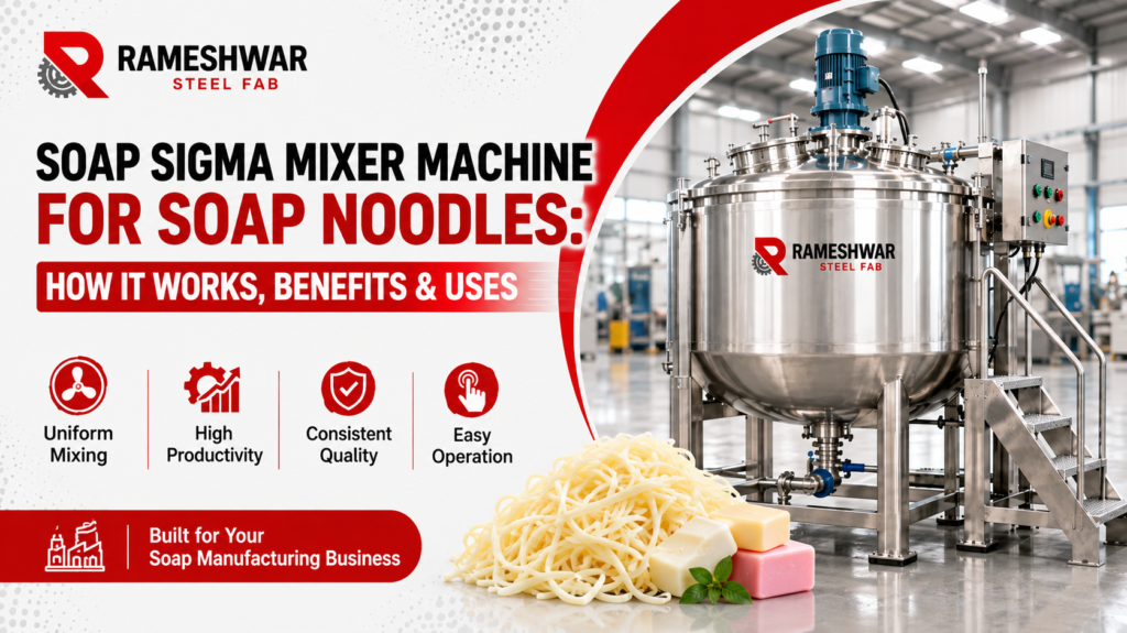 Soap Sigma Mixer Machine